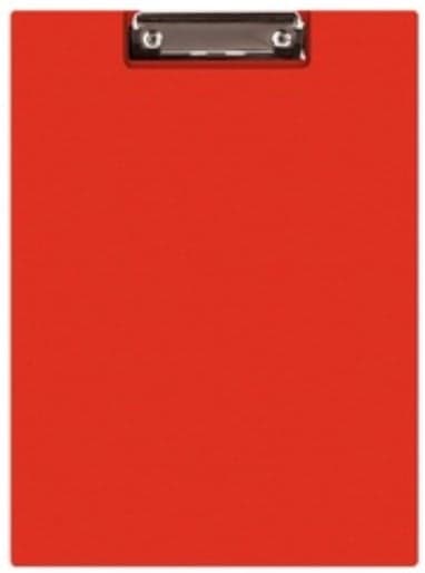 Donau Clipboard dublu A4, PP, rosu