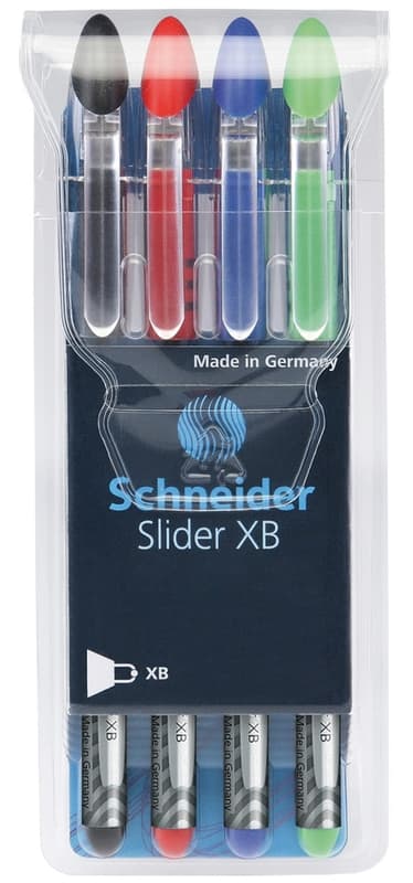 Schneider Slider Basic XB Pix cu rubber grip, 4 culori