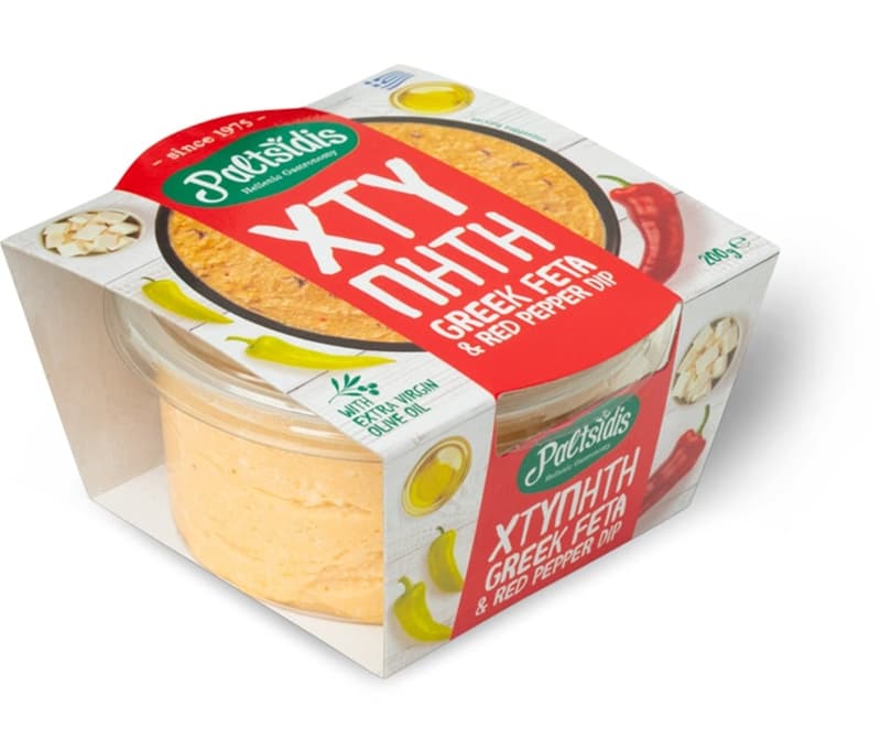 Paltsidis - Salata de branza feta cu ardei rosu