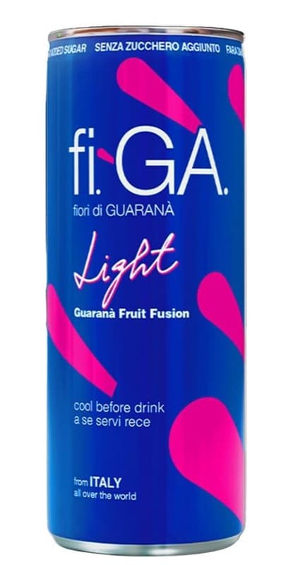 fi-GA Bautura racoritoare cu suc de fructe Guarana fara zahar