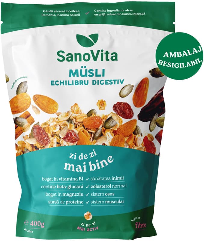 SanoVita Musli echilibru digestiv