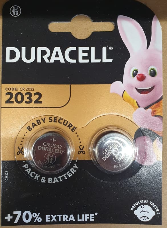 Duracell Lithium Round Batteries, 2025