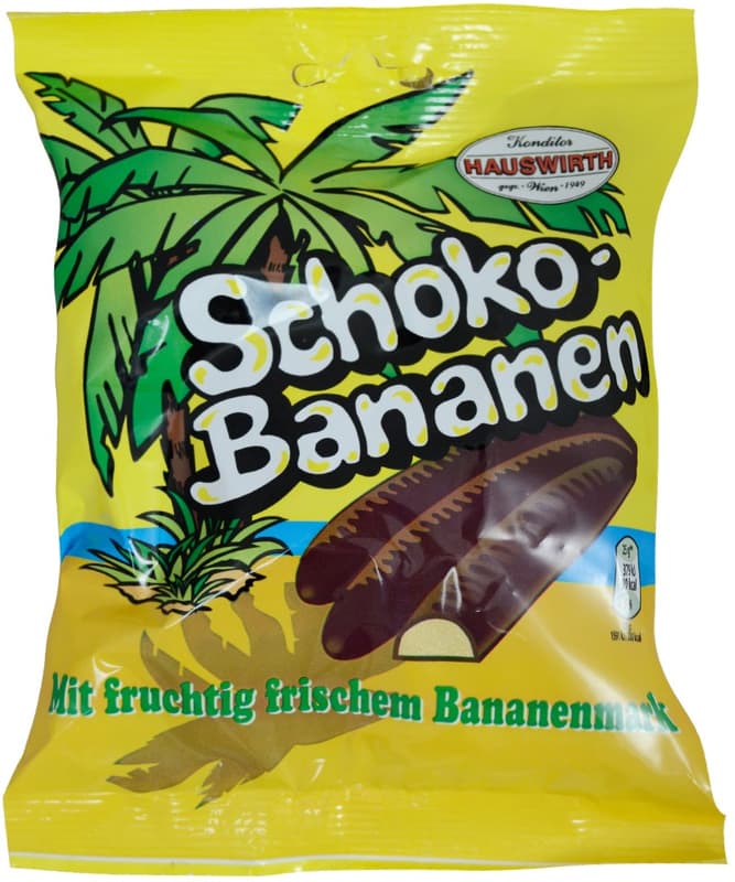Hauswirth Batoane de ciocolata "Schoko-bananen"