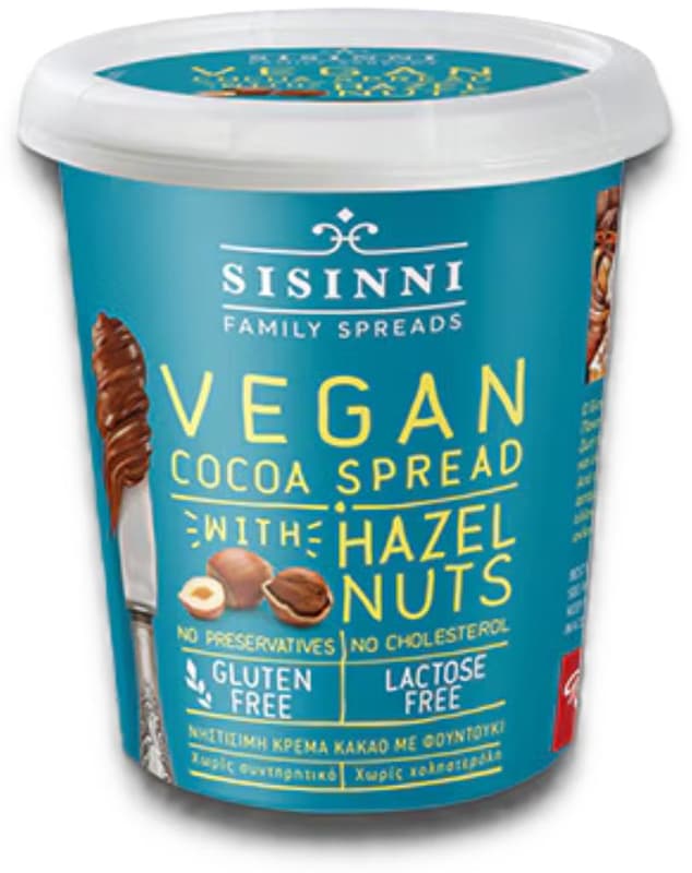 Sisinni Crema tartinabila de cacao si alune de padure vegana