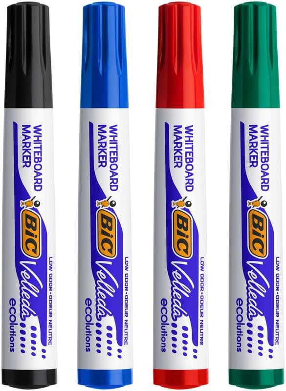 BIC ECO Velleda 1701 Marker, assorted colours