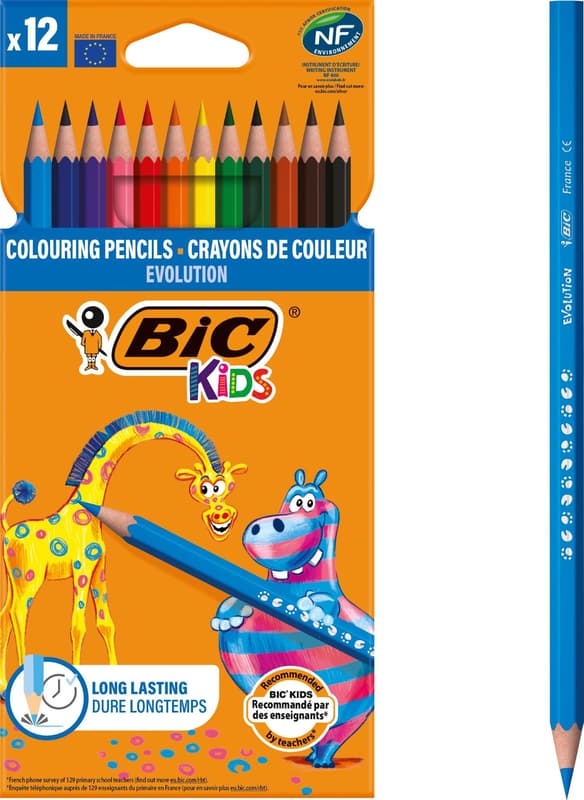 BIC Evolution Creioane colorate