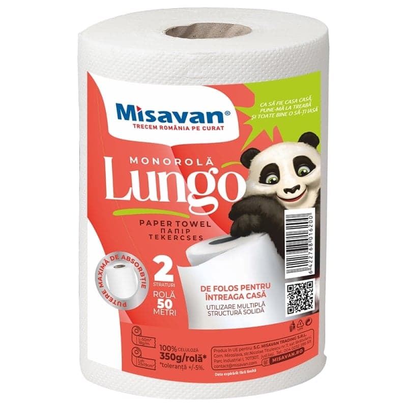 Misavan Paper towel for kitchen, 2 layers, 50 m