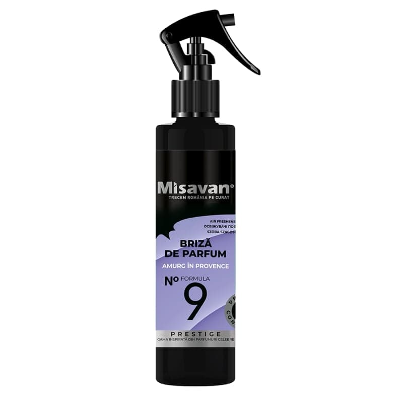 Misavan Odorizant de camera cu pulverizator, nr.9 "Amurg in Provonce"