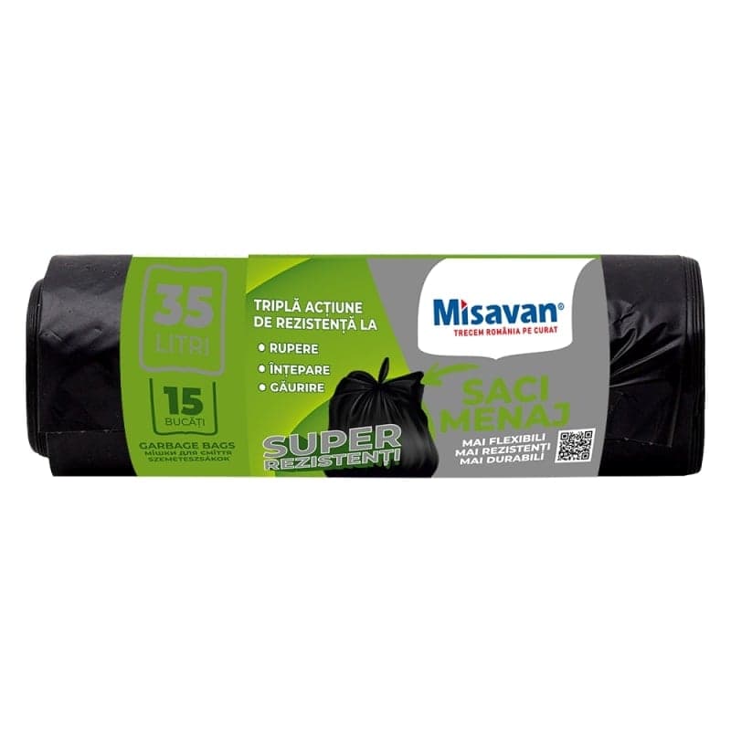 Misavan Saci menajeri, 35 l, 15 buc