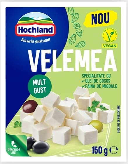 Hochland Velemea Specialty with coconut oil and almond flour