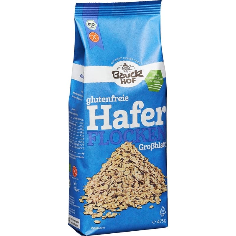 BauckHof ECO Fulgi mari de ovaz fara gluten