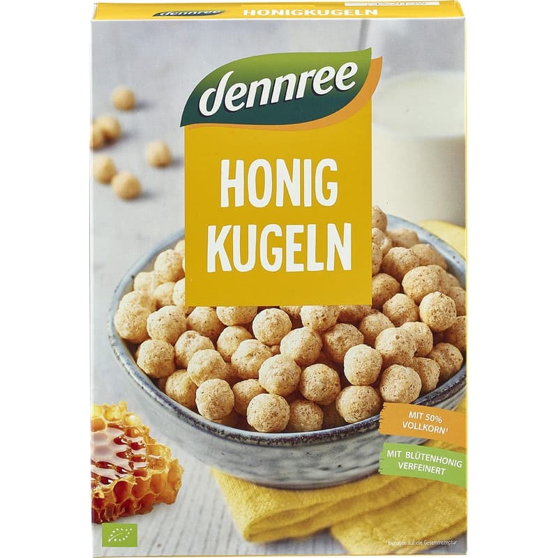 Dennree ECO Cereale bilute cu miere