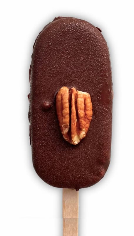 Rawmantic Inghetata pe batvegana cu aroma de caramel sarat si nuci pecan