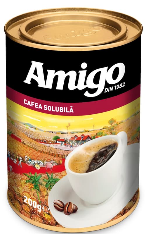 Amigo Cafea solubila cutie metalica