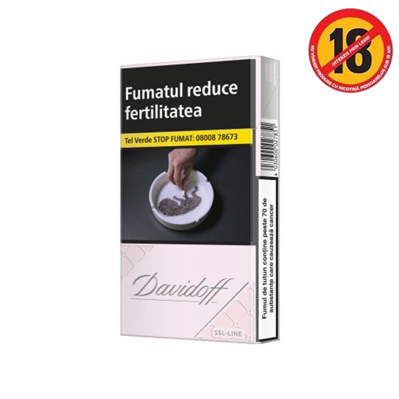 Davidoff Rose SSL Line Tigari