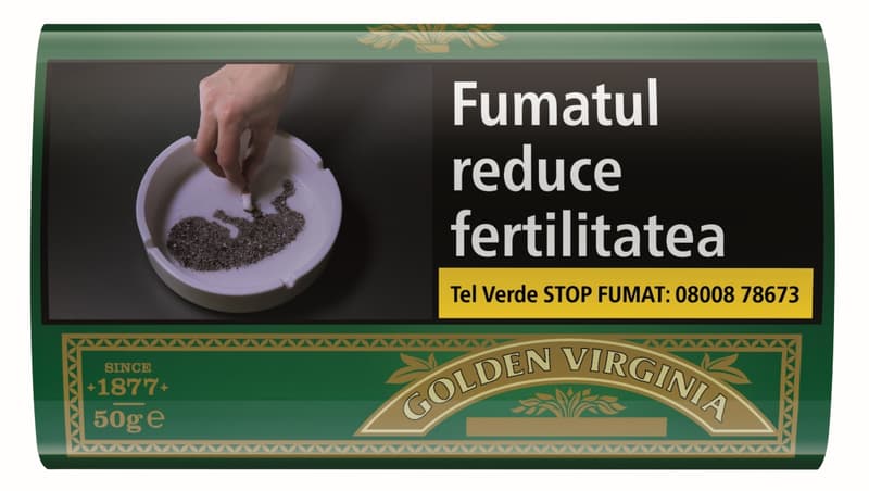 Golden Virginia Original Tutun verde pentru rulat