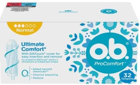 OB ProComfort Regular Tampons