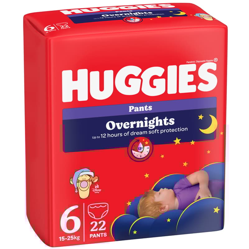 Huggies Pants Overnights nr. 6, 15-25 kg