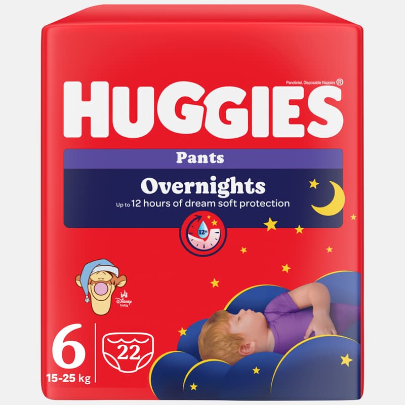 Huggies Pants Overnights nr. 6, 15-25 kg