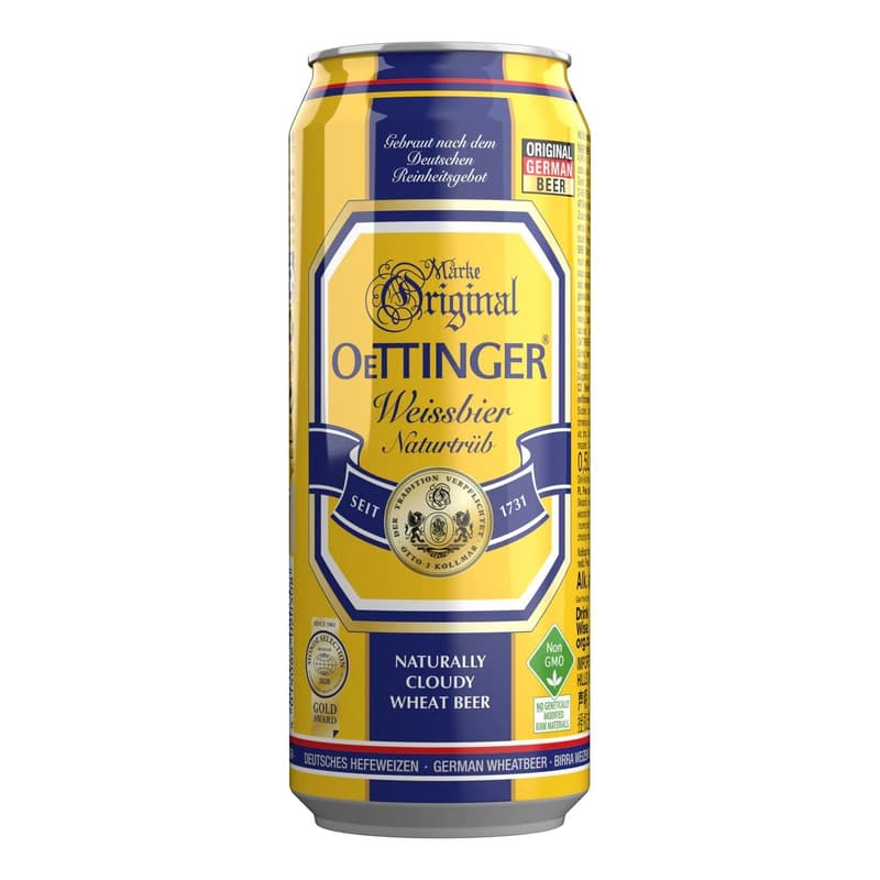 Bere Oettinger Hefeweissbier doza