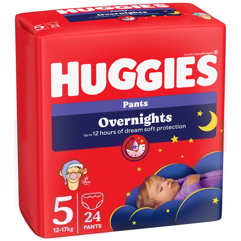 Huggies Pants Overnights nr. 5, 12-17 kg