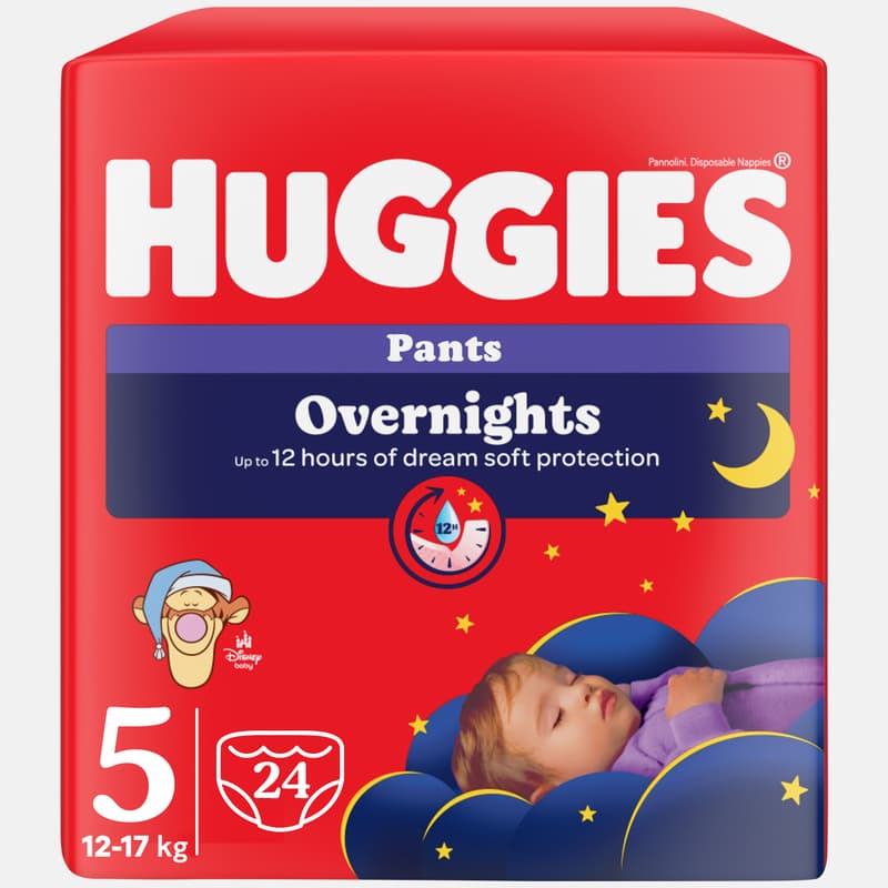 Huggies Pants Overnights nr. 5, 12-17 kg