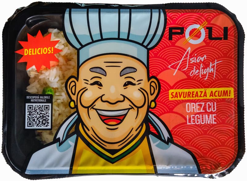 POLI Orez cu ou si legume