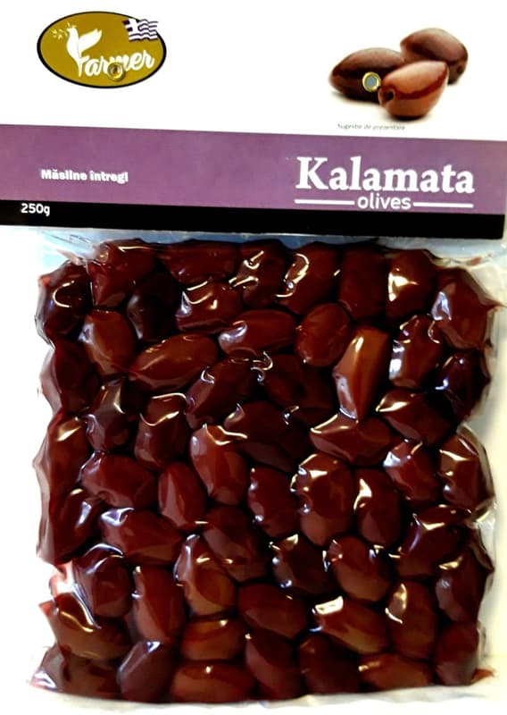 Farmer Kalamata drained olives