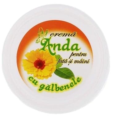 Anda Crema de fata si corp, galbenele
