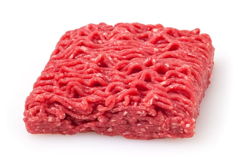 Minced Black Angus beef