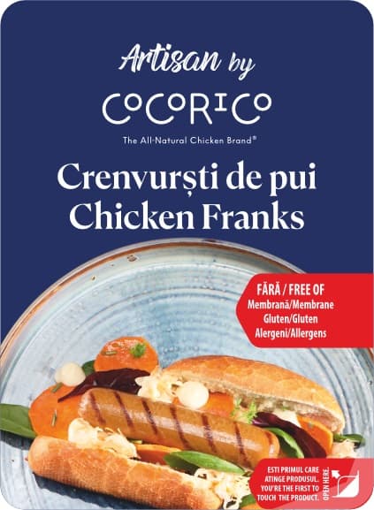 Artisan by Cocorico Crenvursti de pui