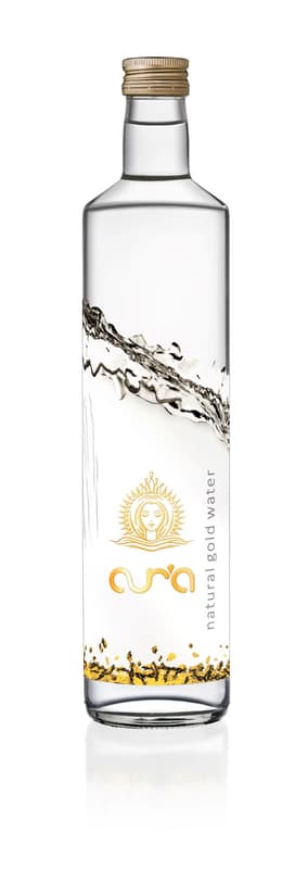 Aur'a Natural Gold Apa de izvor alcalina plata
