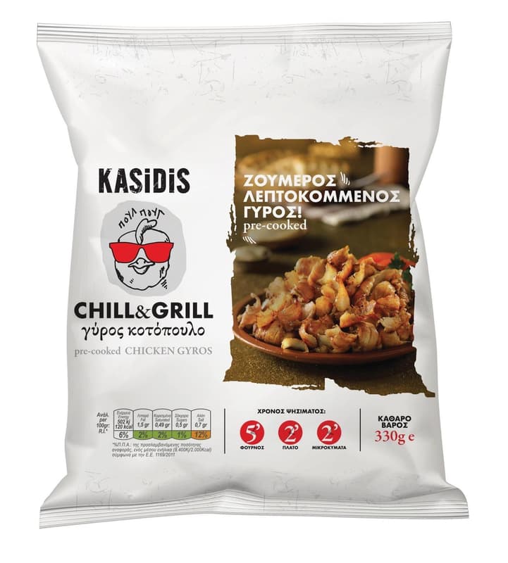 Kasidis Gyros de pui