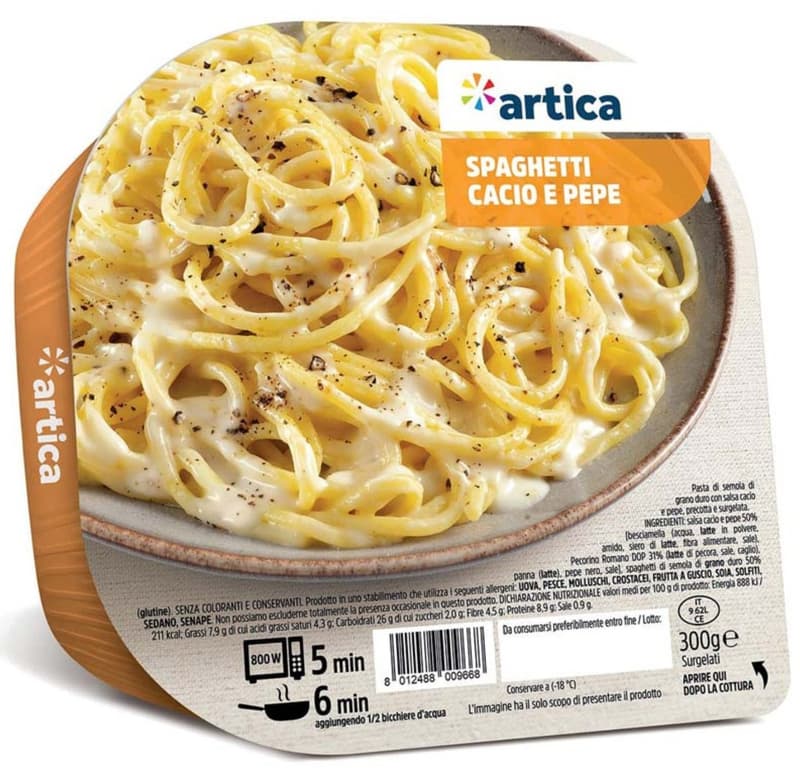 Artica Spaghete Cacio e pepe