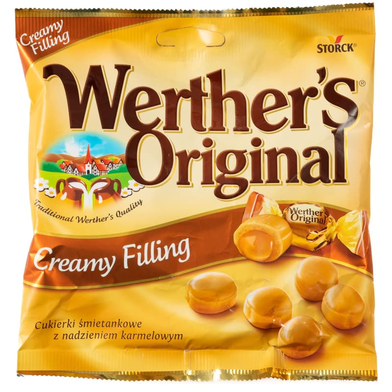 Werther's Bomboane cu umplutura cremoasa