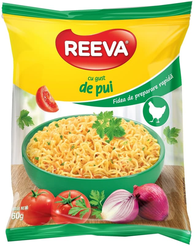Reeva Quick-cooking noodles with chicken taste