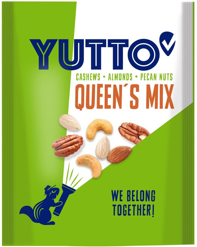 Yutto Queen's Mix nuci pecan, caju, migdale