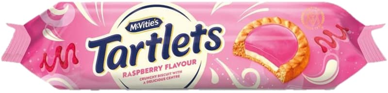 McVitie's Tartlets Biscuits with raspberry flavor