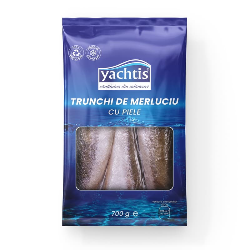 Yachtis Trunchi Merluciu cu piele 