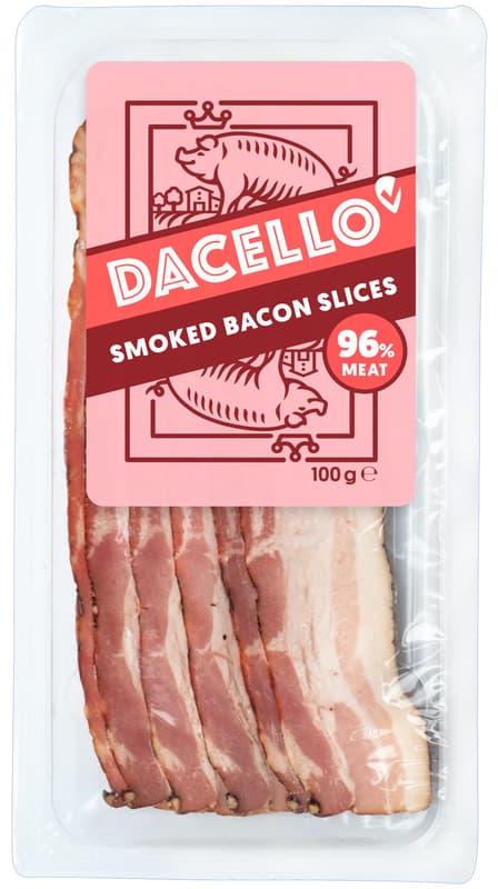 Dacello Bacon Slices 96%