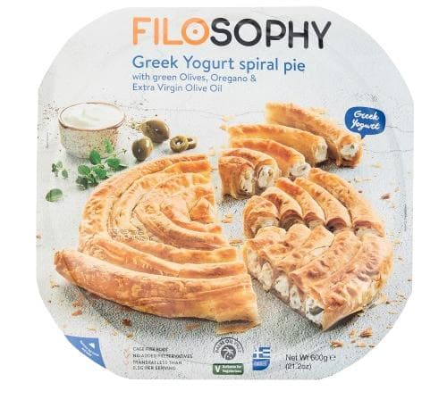 Filosophy Placinta spirala cu iaurt grecesc