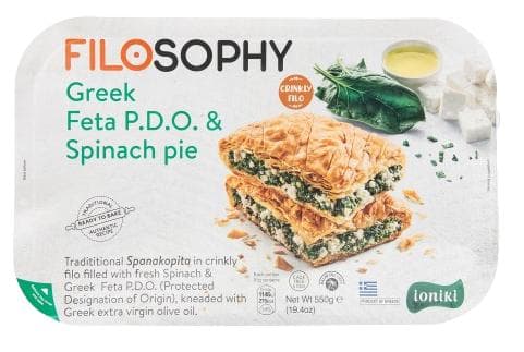 Filosophy Spinach and feta pie p.d.o.
