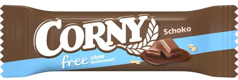 Corny Cereal Bar with Chocolate, No Added Sugar