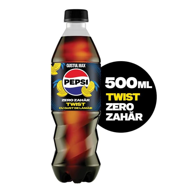 Pepsi Twist Zero Zahar Bautura racoritoare carbogazoasa pet