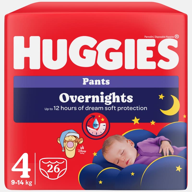 Huggies Pants Overnights nr. 4.9-14 kg