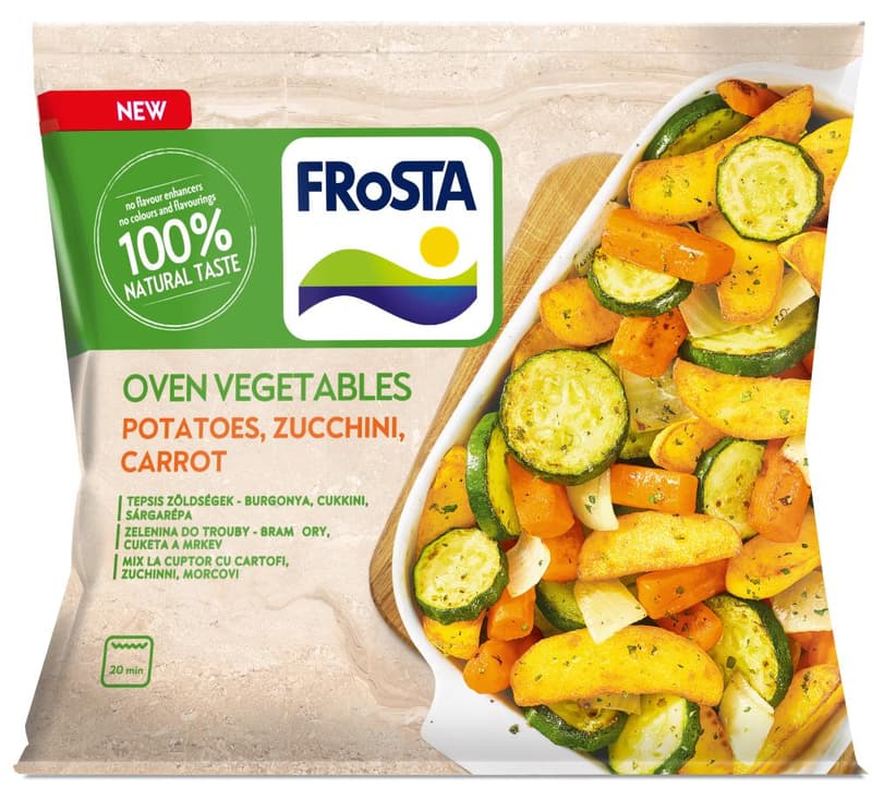 Frosta Legume la cuptor cu cartofi, zucchini si morcovi