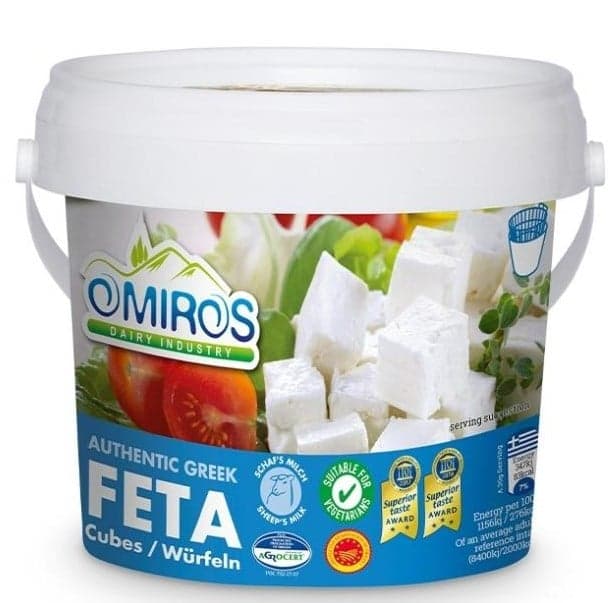 Feta cubes DOP