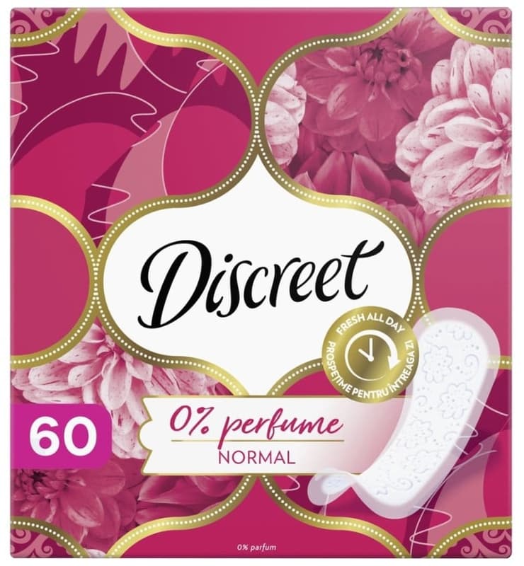 Discreet No Perfume Absorbante zilnice