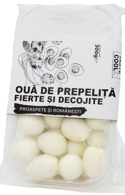 Keys Cool Boiled and peeled quail eggs