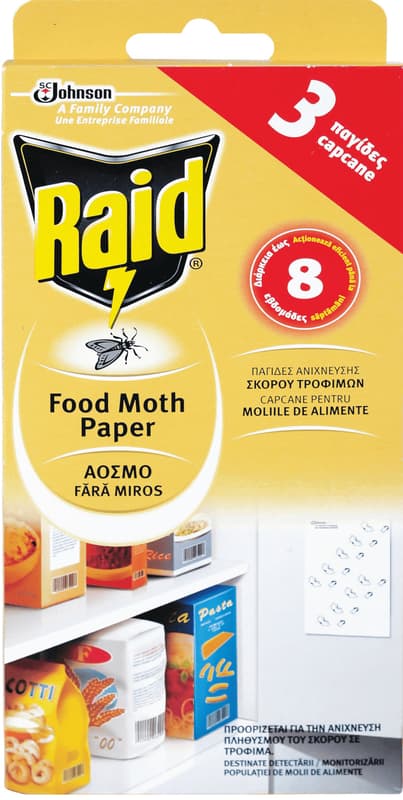Raid Capcane molii de alimente